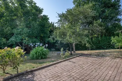 Jardin de l'établissement Maison pour 8 personnes à 300 m de la plage