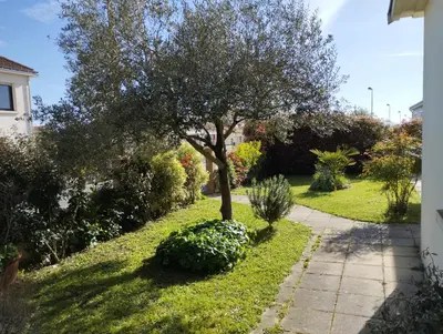 Jardin de l'établissement Chambres dans maison proche Nantes et Vallet