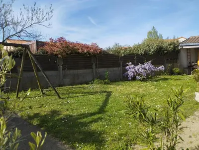 Jardin de l'établissement Chambres dans maison proche Nantes et Vallet