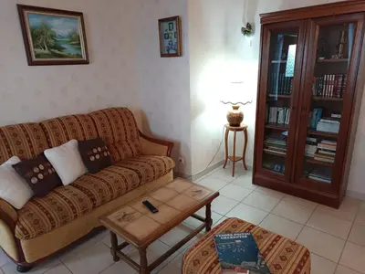 Coin salon dans l'établissement Maison Vendéenne avec Jardin - Animaux Admis - FR-1-540-168