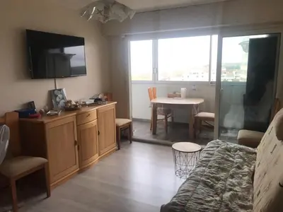 Télévision ou salle de divertissement dans l'établissement Vue sur mer proche de st jean de monts