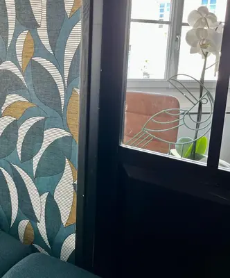 Coin salon dans l'établissement Superbe appartement - Cholet Centre