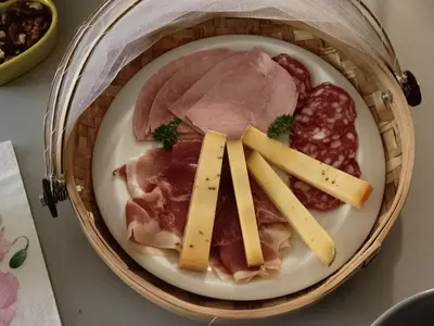 Nourriture dans le B&B/chambre d'hôtes ou à proximité