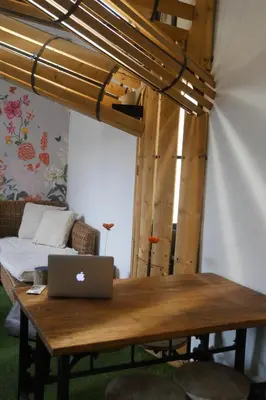 Coin salon dans l'établissement Inédit - Maison en duplex L'île Mystérieuse