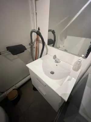 Salle de bains dans l'établissement Nantes Mangin-direct gare-parking-proche commerces