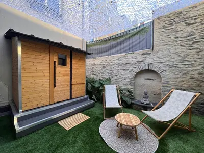 Jardin de l'établissement Suite Bali Les Petits Plaisirs