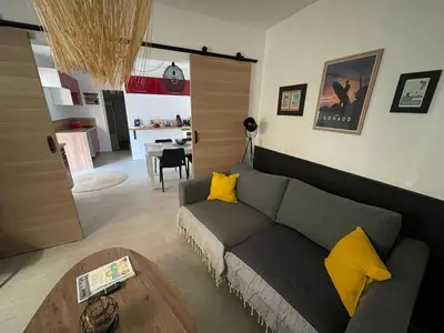 Coin salon dans l'établissement ELLE Loc St-Brévin