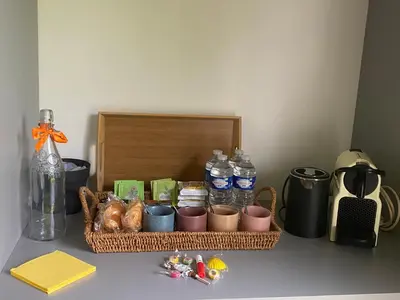 Plateau bouilloire dans l'établissement IBI ENJOY la Suite