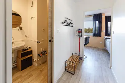 Salle de bains dans l'établissement L'oriole - Wifi - Ascenseur