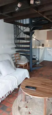 Coin salon dans l'établissement Maison des Gabelous