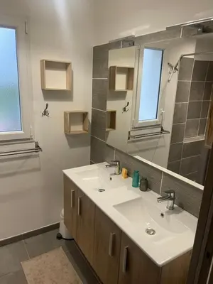 Salle de bains dans l'établissement St Jean de Monts Maison neuve 15 pers 6ch