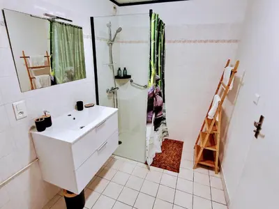 Salle de bains dans l'établissement Into the Wild - T2 Cosy tout confort