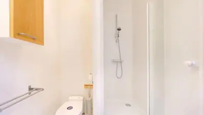 Salle de bains dans l'établissement Studio petit LU