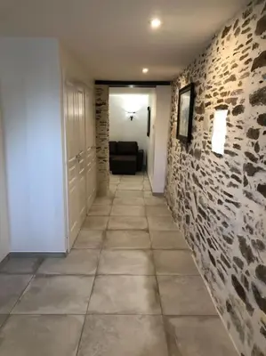 Plan de l'établissement Les Palmiers. Charme, spa et massage en vignoble nantais