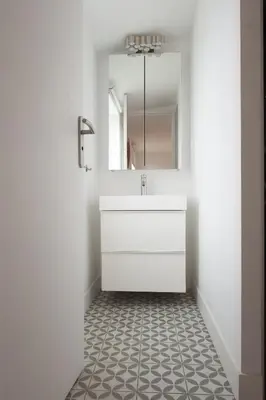 Salle de bains dans l'établissement petit Gîte T2 des balcons d'Ancenis