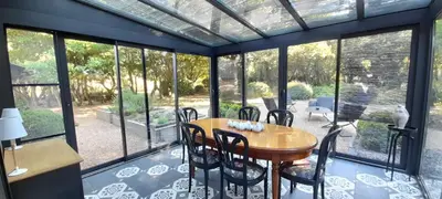 Jardin de l'établissement Domaine de Vaufleury - La Maison de l'Escuiller