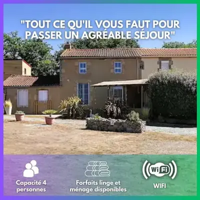 Gite Spacieux 4 personnes - 5km du Parc