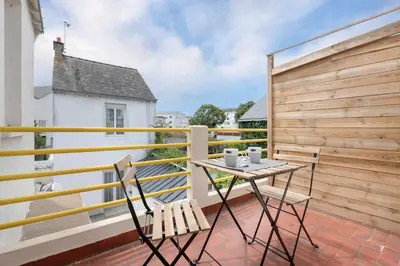 Balcon ou terrasse dans l'établissement Aristide#2 - T2 calme et lumineux avec Terrasse