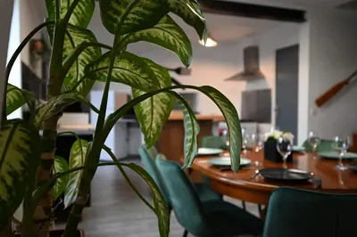 Coin salon dans l'établissement La Champtocette de la Loire