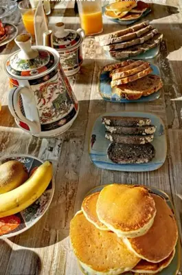 Nourriture dans le B&B/chambre d'hôtes ou à proximité