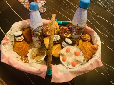 Nourriture dans la maison d'hôtes ou à proximité