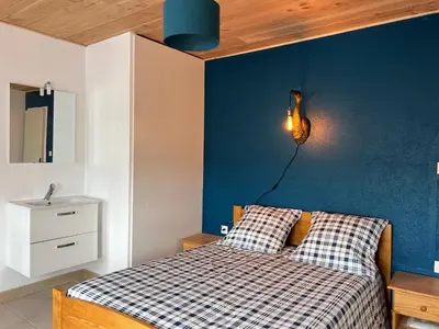 Un ou plusieurs lits dans un hébergement de l'établissement L ETANG DES VACANCES Maison de charme au cœur des marais pour 6pers