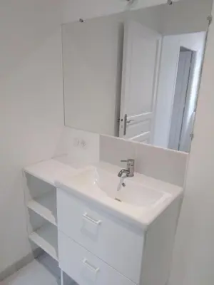 Salle de bains dans l'établissement Studio proche cathédrale