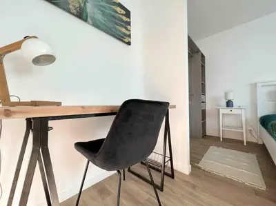 Coin salon dans l'établissement La Rayon'Nantes