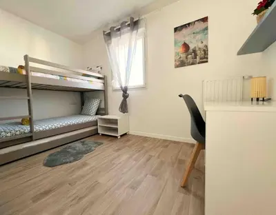 Un ou plusieurs lits dans un hébergement de l'établissement La Rayon'Nantes