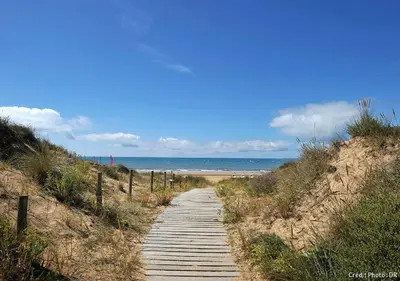 Paysage naturel près de la maison de vacances