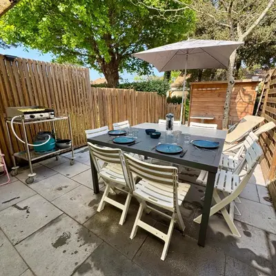 Terrasse ou espace extérieur de l'établissement L'évasion des pins - Au coeur de la Nature