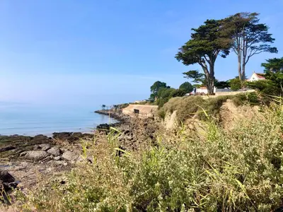 Paysage naturel près de la maison de vacances
