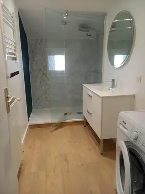 Salle de bains dans l'établissement Une Parenthèse Enchantée