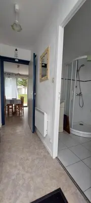 Salle de bains dans l'établissement Détente à la mer