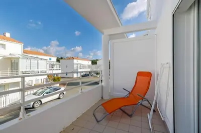 Balcon ou terrasse dans l'établissement LA ROSE DE L OCEAN
