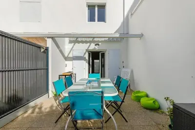 Terrasse ou espace extérieur de l'établissement LA ROSE DE L OCEAN