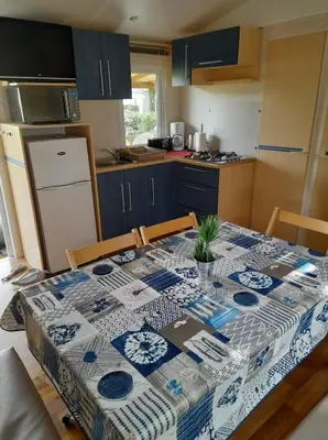 Cuisine ou kitchenette dans l'établissement F4 PREMIUM 6 pers PUY DU FOU 910CF