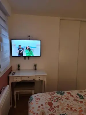 Télévision ou salle de divertissement dans l'établissement T2 à côté de Puy du Fou