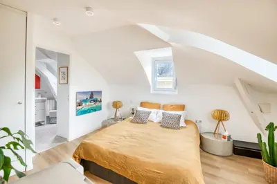 Un ou plusieurs lits dans un hébergement de l'établissement Cocoon au coeur de Nantes