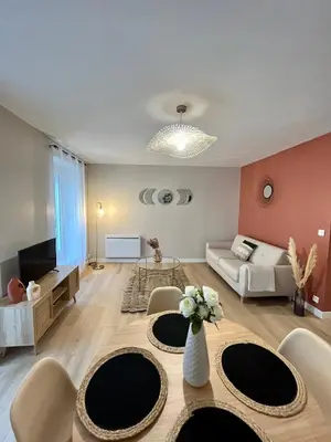 Coin salon dans l'établissement CASA Salta