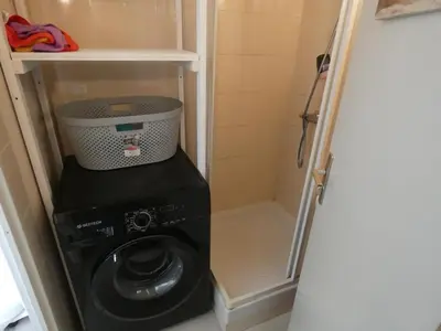 Plan de l'établissement Maison familiale avec piscine, 5 personnes, près plage - FR-1-540-186
