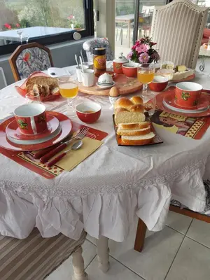 Nourriture dans le B&B/chambre d'hôtes ou à proximité