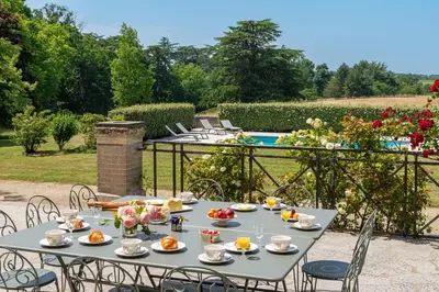 Nourriture dans la maison de vacances ou à proximité