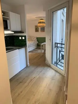 Cuisine ou kitchenette dans l'établissement Nantes Bouffay STUDIO Les machines de l'île