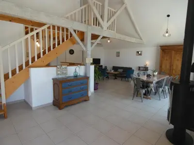 Plan de l'établissement Maison rénovée, 8 pers, animaux admis, jardin - FR-1-540-188