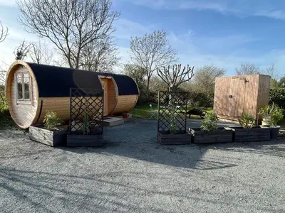 Jardin de l'établissement Logement insolite