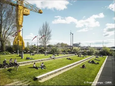 Jardin de l'établissement TRENTEMOULT-REZE : 2 chambres, 65m²+parking+wifi