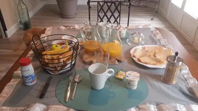 Nourriture dans le B&B/chambre d'hôtes ou à proximité