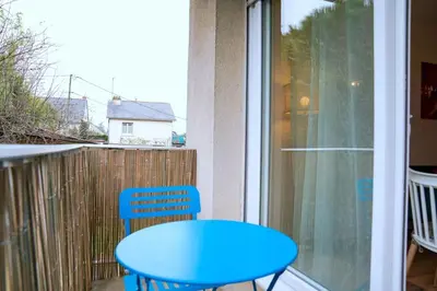 Balcon ou terrasse dans l'établissement Douceur Angevine