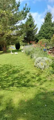 Jardin de l'établissement Le Sanctuaire